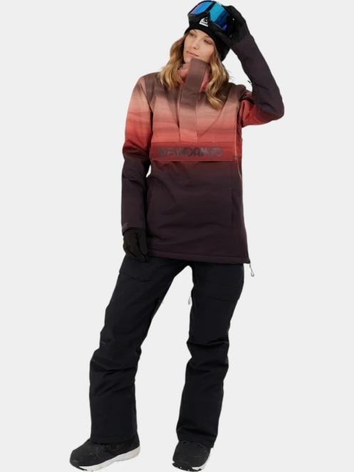 Fundango Birch ECO Logo Anorak női síkabát rózsaszín színben 4