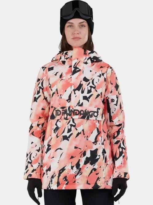 Fundango Birch ECO Logo Anorak női síkabát rózsaszín színben 2