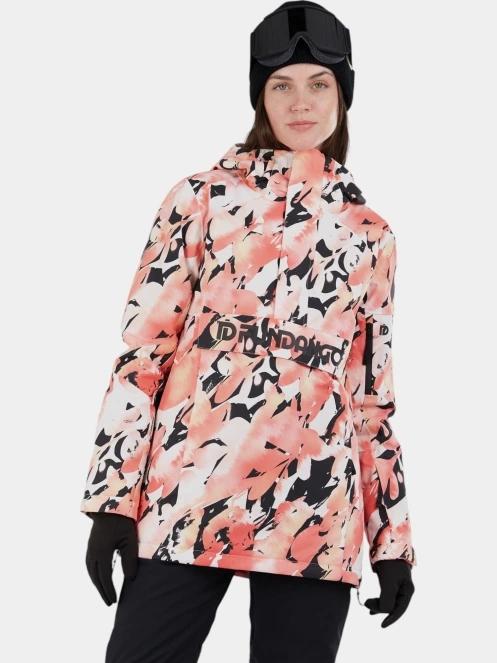 Fundango Birch ECO Logo Anorak női síkabát rózsaszín színben 5