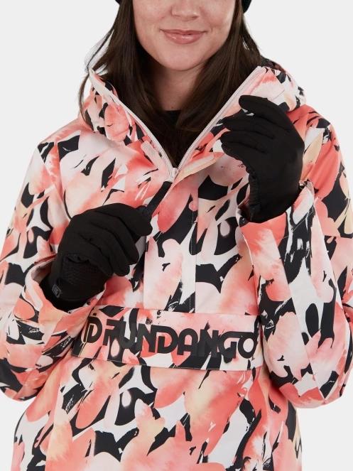 Fundango Birch ECO Logo Anorak női síkabát rózsaszín színben 6