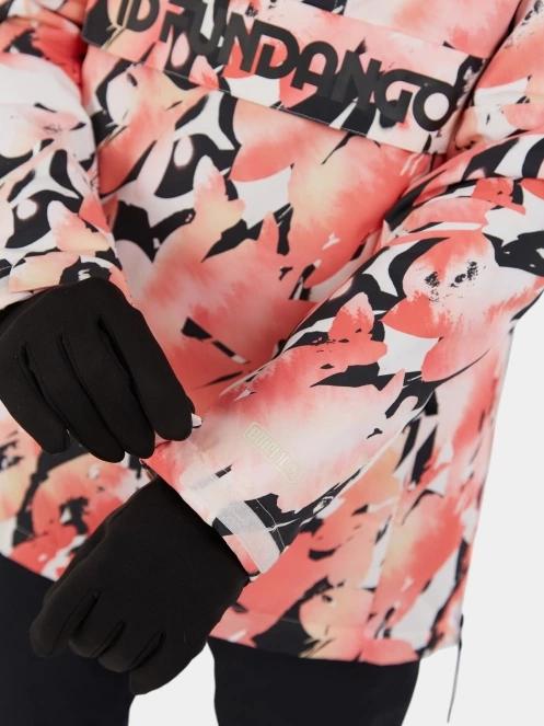 Fundango Birch ECO Logo Anorak női síkabát rózsaszín színben 7