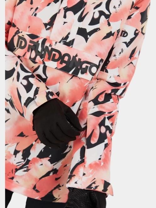 Fundango Birch ECO Logo Anorak női síkabát rózsaszín színben 9