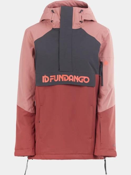 Fundango Birch ECO Logo Anorak női síkabát rózsaszín színben 9