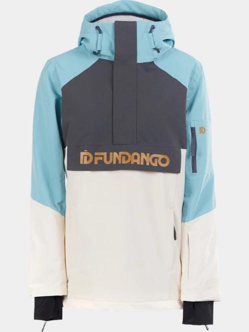 Fundango Birch ECO Logo Anorak női síkabát világoskék színben 9