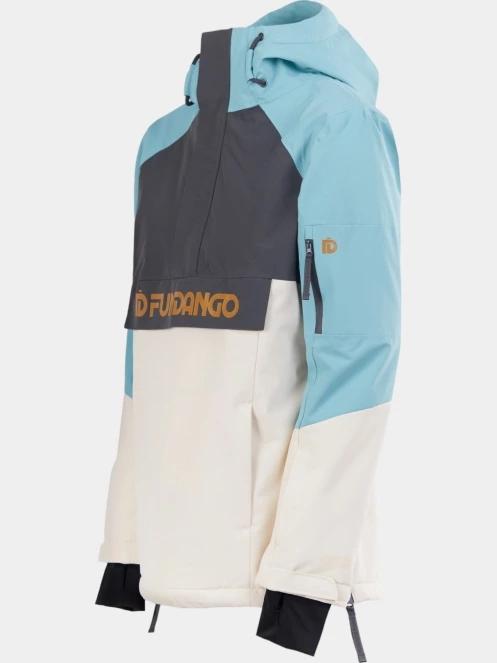 Fundango Birch ECO Logo Anorak női síkabát világoskék színben 10
