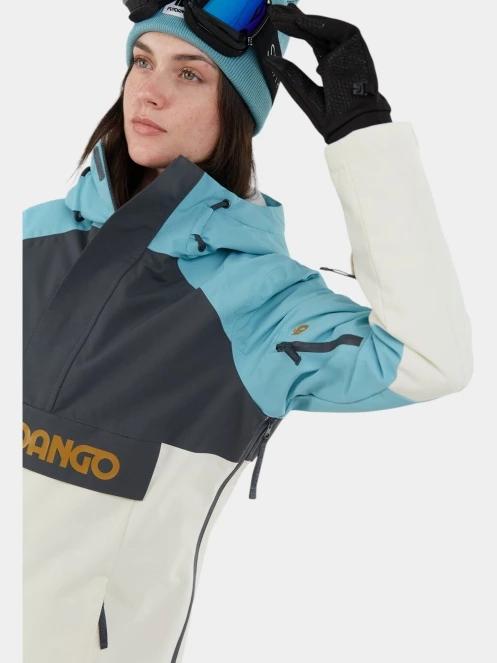 Fundango Birch ECO Logo Anorak női síkabát világoskék színben 6