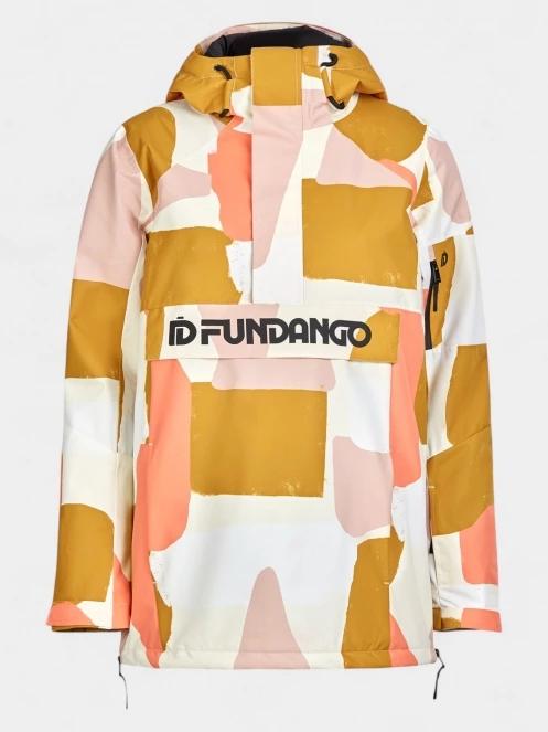 Fundango Birch ECO Logo Anorak női anorák sárga színben 11