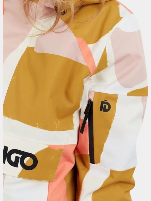 Fundango Birch ECO Logo Anorak női anorák sárga színben 8