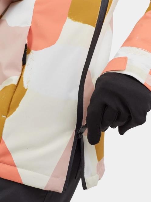 Fundango Birch ECO Logo Anorak női anorák sárga színben 10