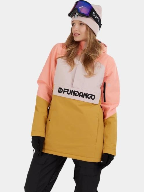 Fundango Birch ECO Logo Anorak női anorák rózsaszín színben 2