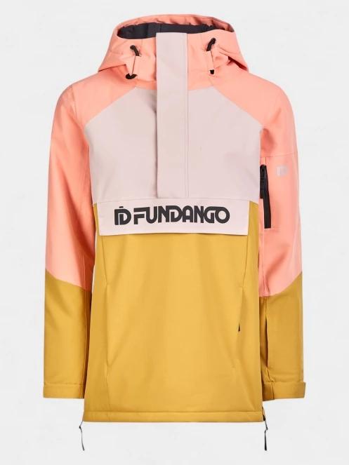 Fundango Birch ECO Logo Anorak női anorák rózsaszín színben 11