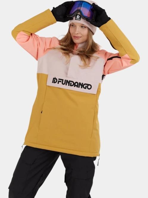 Fundango Birch ECO Logo Anorak női anorák rózsaszín színben 6