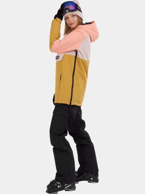 Fundango Birch ECO Logo Anorak női anorák rózsaszín színben 7