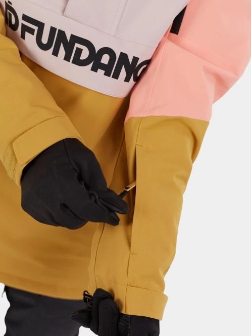Fundango Birch ECO Logo Anorak női anorák rózsaszín színben 8