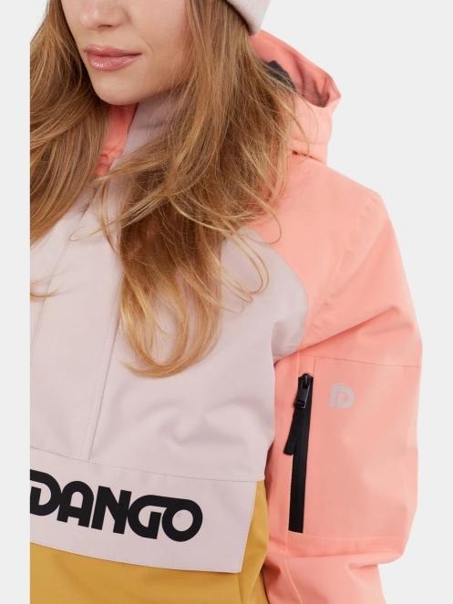 Fundango Birch ECO Logo Anorak női anorák rózsaszín színben 9