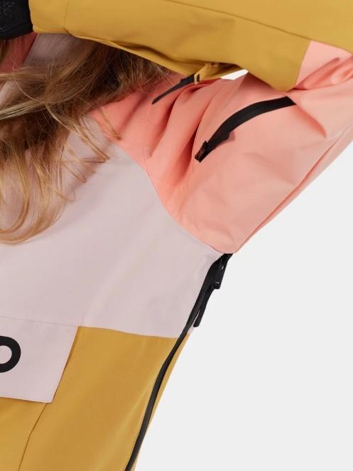 Fundango Birch ECO Logo Anorak női anorák rózsaszín színben 10