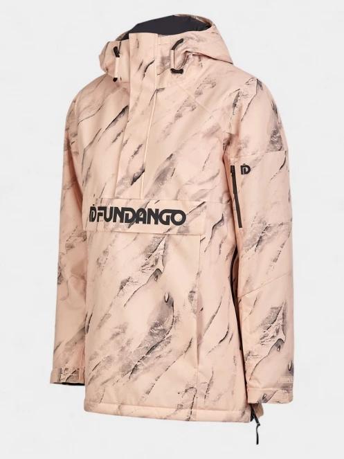 Fundango Birch ECO Logo Anorak női anorák rózsaszín színben 11
