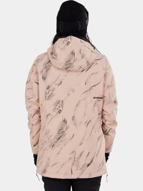 Fundango Birch ECO Logo Anorak női anorák rózsaszín színben 3
