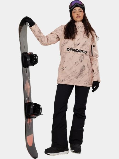 Fundango Birch ECO Logo Anorak női anorák rózsaszín színben 4