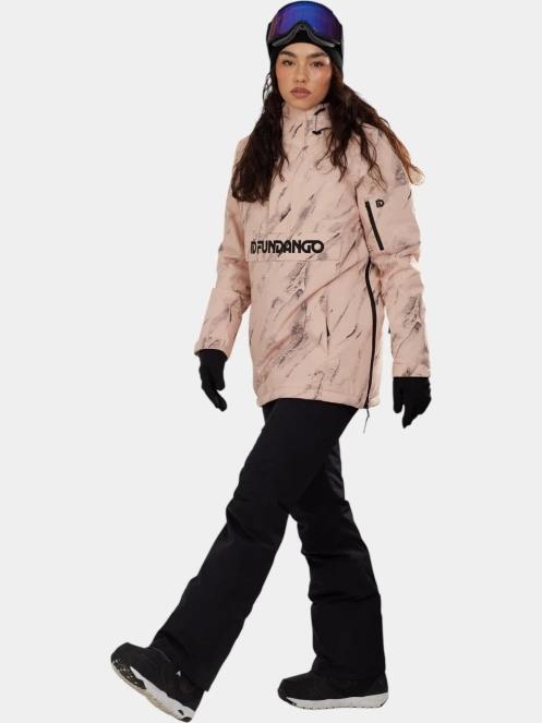 Fundango Birch ECO Logo Anorak női anorák rózsaszín színben 5