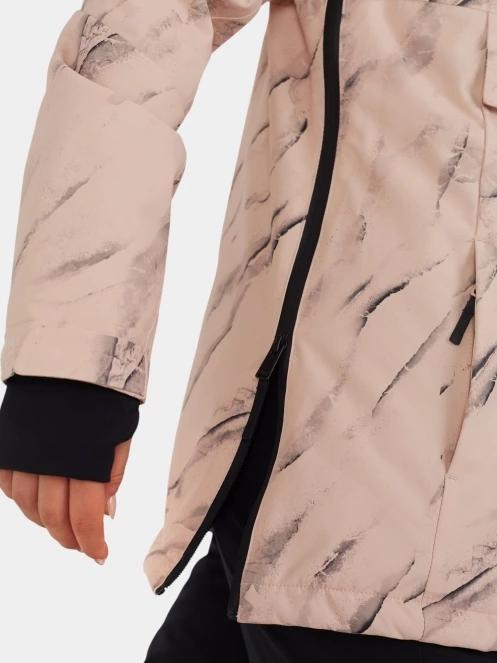 Fundango Birch ECO Logo Anorak női anorák rózsaszín színben 7