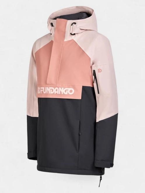 Fundango Birch ECO Logo Anorak női anorák rózsaszín színben 12