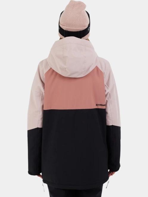 Fundango Birch ECO Logo Anorak női anorák rózsaszín színben 3
