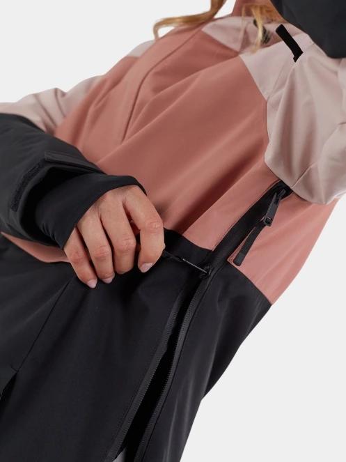 Fundango Birch ECO Logo Anorak női anorák rózsaszín színben 9