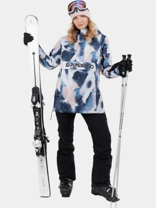 Fundango Birch ECO Logo Anorak női anorák sötétkék színben 4