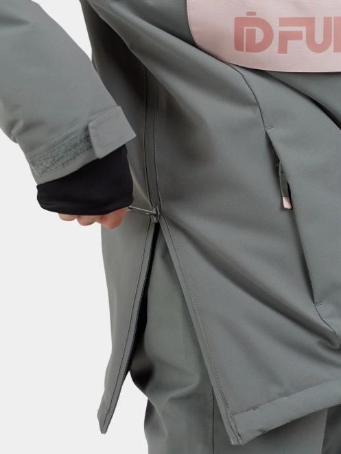 Fundango Birch ECO Logo Anorak női anorák zöld színben 10