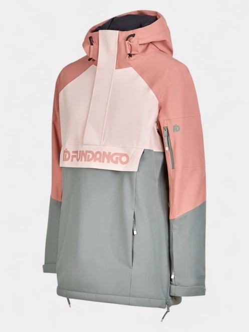 Fundango Birch ECO Logo Anorak női anorák zöld színben 11