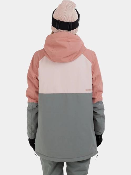 Fundango Birch ECO Logo Anorak női anorák zöld színben 3