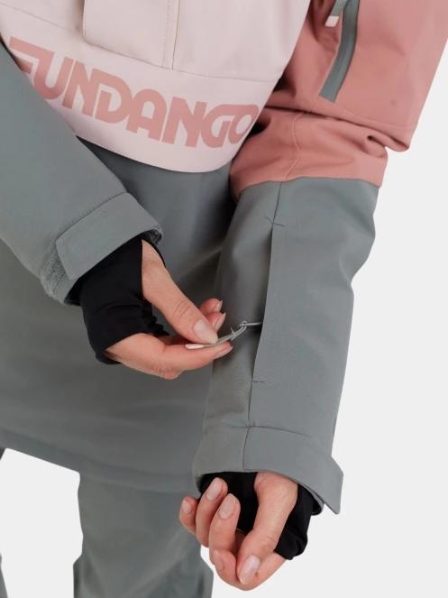Fundango Birch ECO Logo Anorak női anorák zöld színben 9