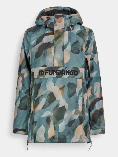 Fundango Birch ECO Logo Anorak női anorák zöld színben 9
