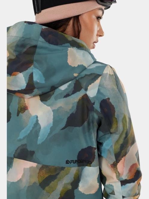 Fundango Birch ECO Logo Anorak női anorák zöld színben 6