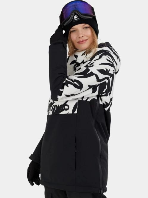 Fundango Birch ECO Logo Anorak női anorák fekete színben 2