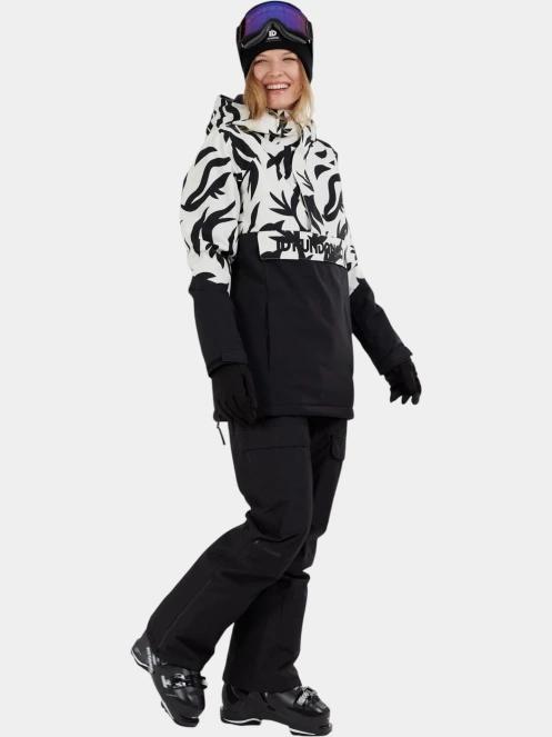 Fundango Birch ECO Logo Anorak női anorák fekete színben 7