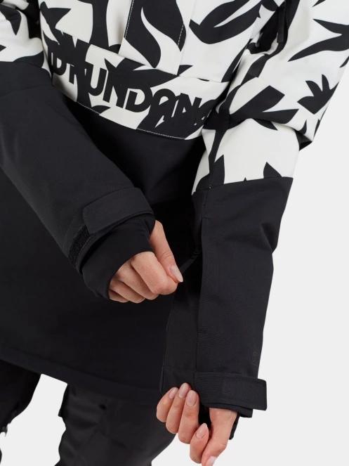 Fundango Birch ECO Logo Anorak női anorák fekete színben 8