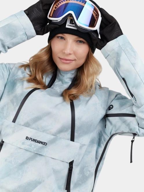 Fundango Hooper ECO Anorak női síkabát világoskék színben 6