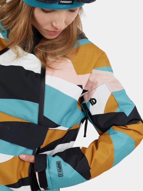 Fundango Hooper ECO Anorak női anorák sárga színben 7