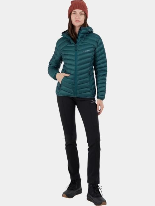 Fundango Rauris Down Jacket W női pehelykabát zöld színben 4