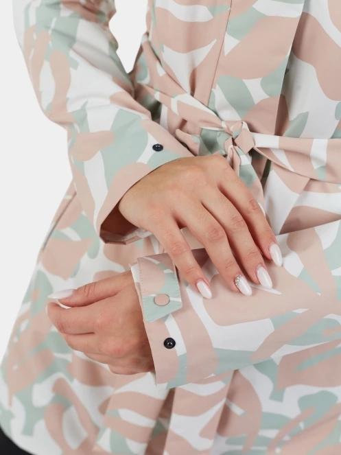 Fundango Regina II Waterproof Trench Jacket női esőkabát rózsaszín színben 7