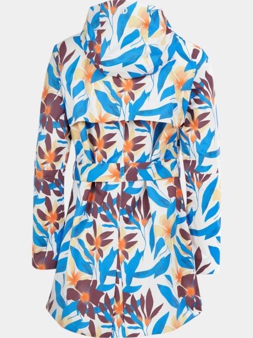 Fundango Regina II Waterproof Trench Jacket női esőkabát kék színben 9