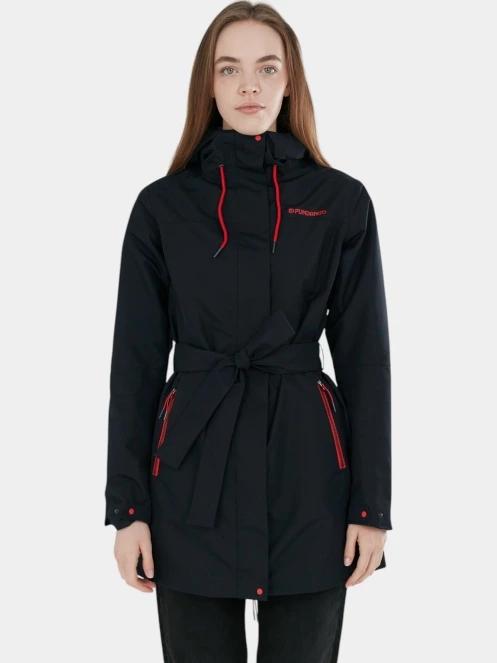 Fundango Regina II Waterproof Trench Jacket női esőkabát sötétkék színben 2