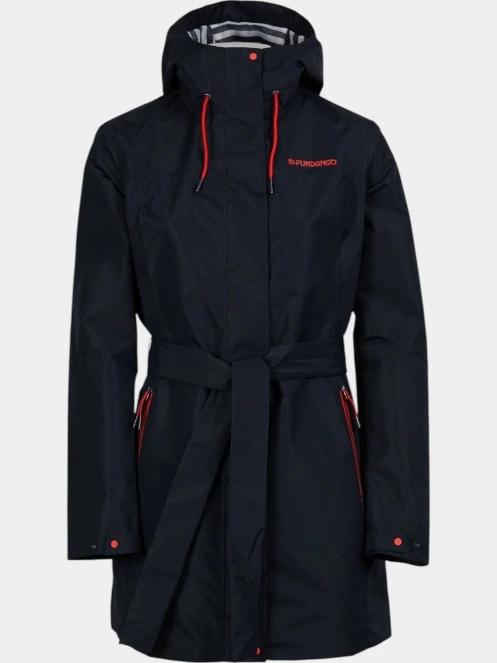 Fundango Regina II Waterproof Trench Jacket női esőkabát sötétkék színben 9