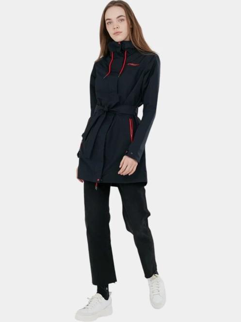 Fundango Regina II Waterproof Trench Jacket női esőkabát sötétkék színben 4