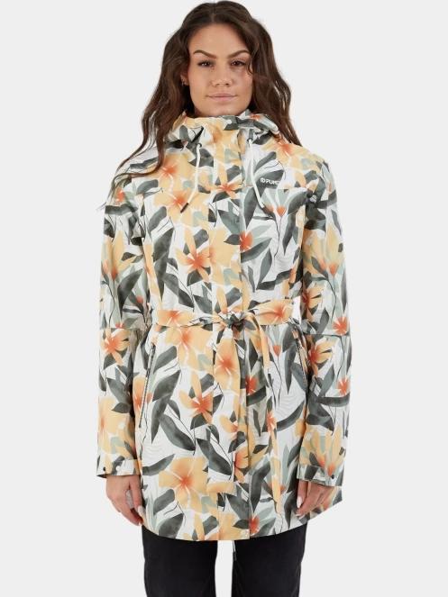 Fundango Regina II Waterproof Trench Jacket női esőkabát fehér színben 2