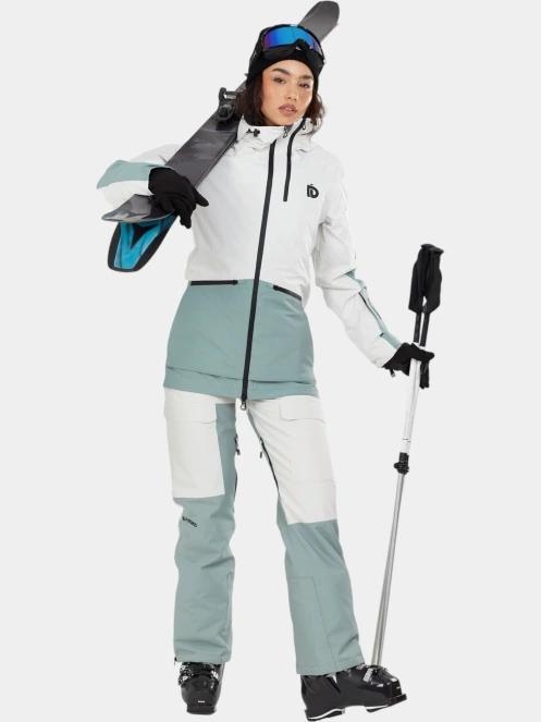 Fundango Nashua ECO 3L Allmountain Jacket női síkabát zöld színben 4