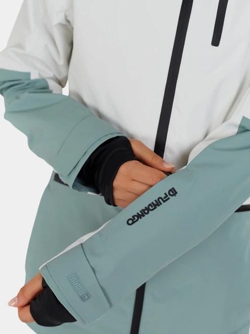 Fundango Nashua ECO 3L Allmountain Jacket női síkabát zöld színben 7