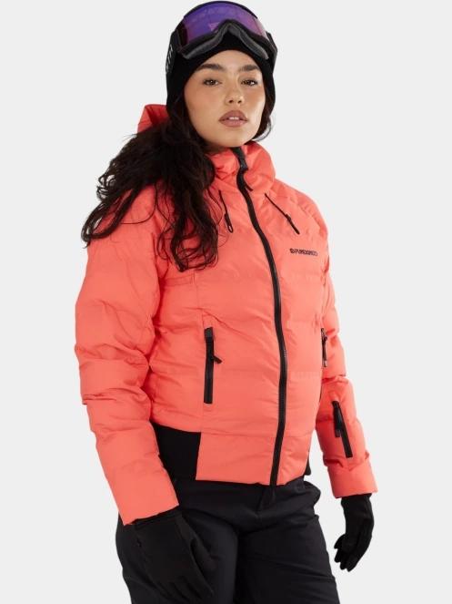 Fundango Zina Padded Jacket női steppelt síkabát rózsaszín színben 2